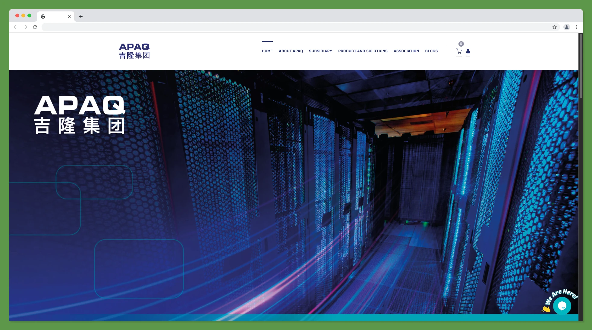 APAQ Group Corporate Website